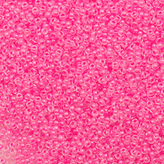 8g Miyuki Round Seed Bead 11/0 Luminous Cotton Candy (4299)