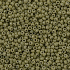 Miyuki Round Seed Bead 11/0 Duracoat Dyed Opaque Cactus 22g Tube (4474)