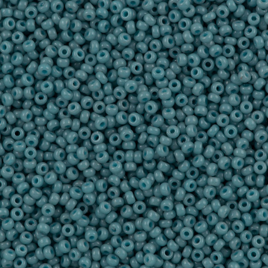 50g Miyuki Round Seed Bead 11/0 Duracoat Opaque Moody Blue (4479)