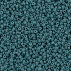 Miyuki Round Seed Bead 15/0 Duracoat Dyed Opaque Moody Blue 2-inch Tube (4479)