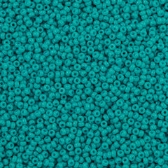 Miyuki Round Seed Bead 11/0 Duracoat Dyed Opaque Underwater Blue (4480)