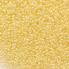 50g Miyuki Round Seed Bead 11/0 Lemon Ice Ceylon (514D)