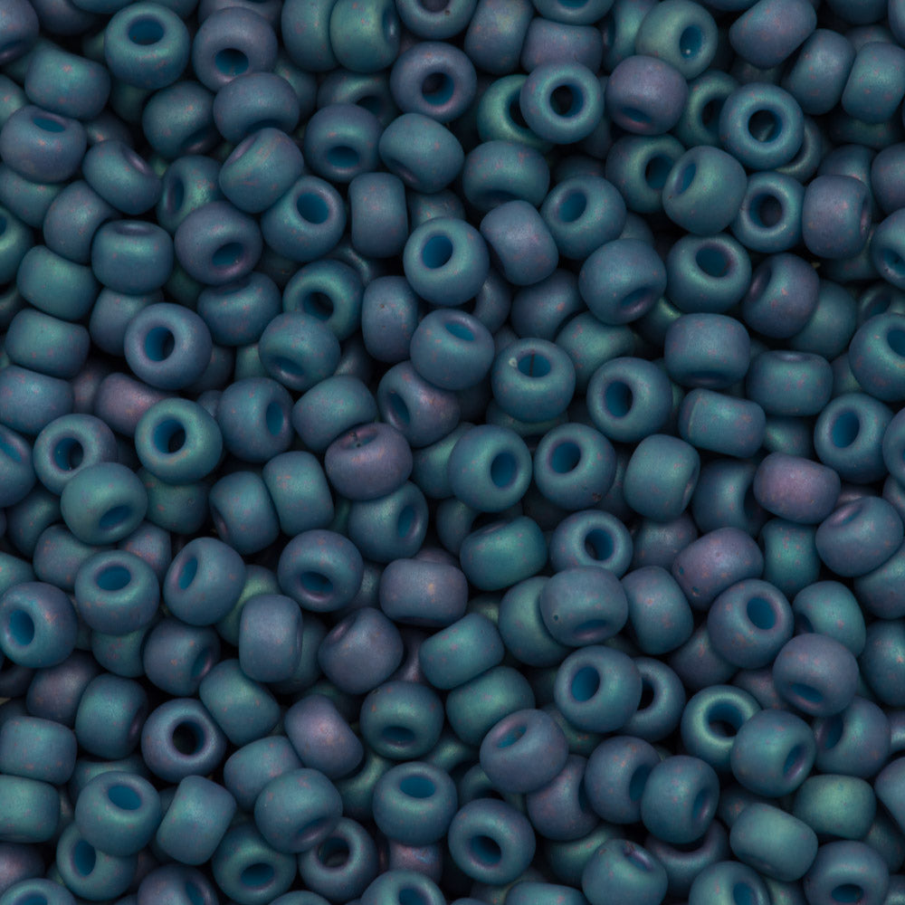 Miyuki Round Seed Bead 11/0 Opaque Matte Blue Lilac (2030)