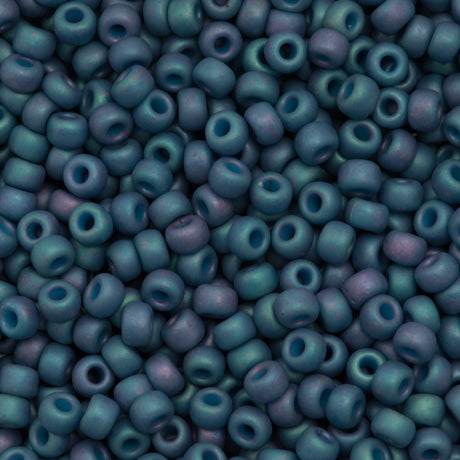 Miyuki Round Seed Bead 11/0 Opaque Matte Blue Lilac (2030)