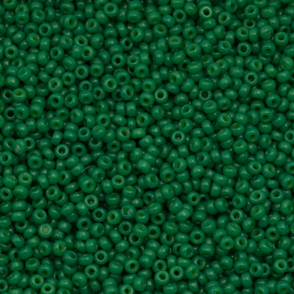 Miyuki Round Seed Bead 15/0 Duracoat Opaque Spruce (4477)