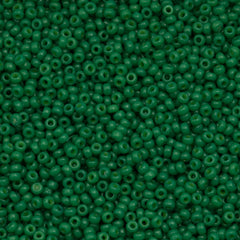 Miyuki Round Seed Bead 15/0 Duracoat Opaque Spruce (4477)