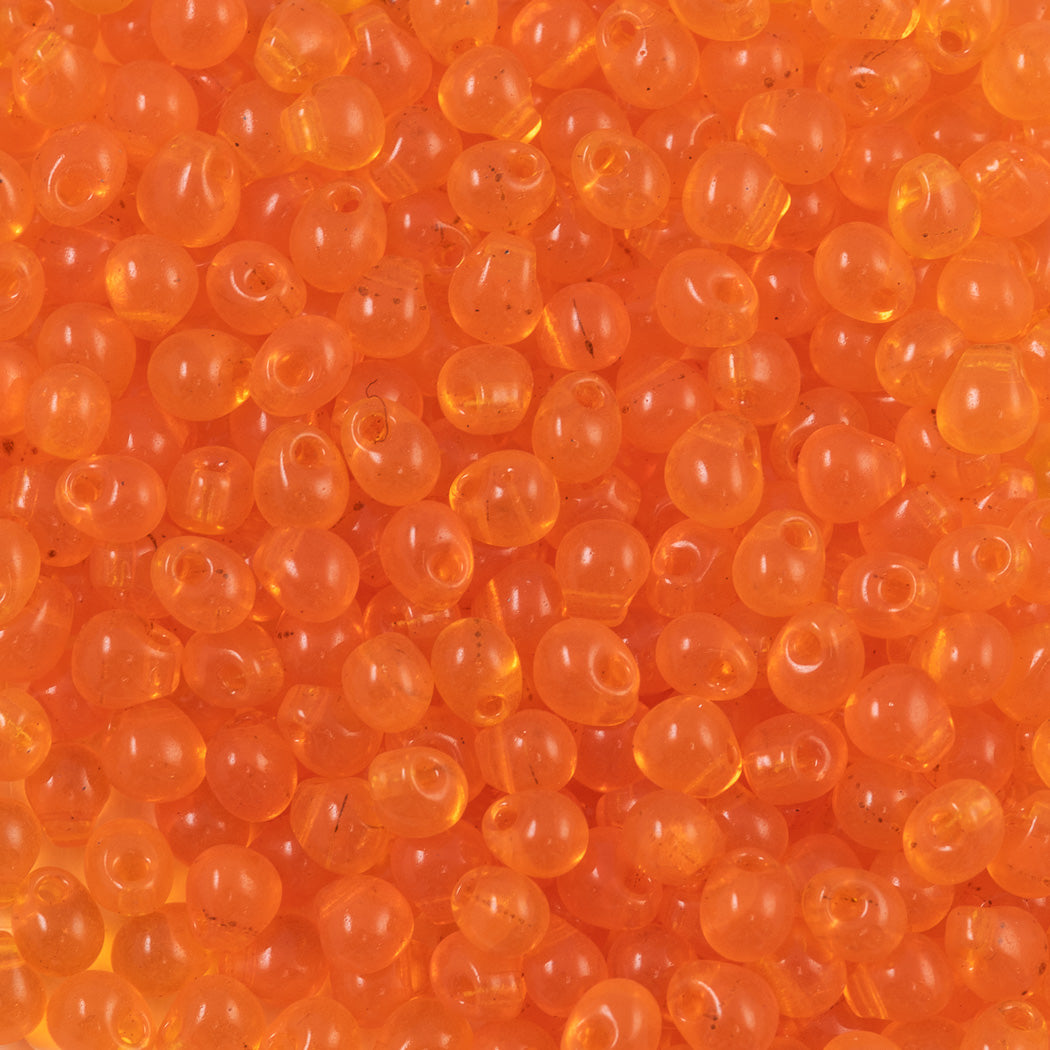 2mm Seed Beads 40g , Orange Opaque Seed Beads, Glass Seed Beads Orange 
