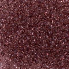 Miyuki 4mm Magatama Seed Bead Transparent Amethyst 23g Tube (142)