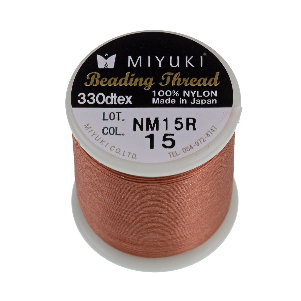 Miyuki Beading Nylon Thread - Nutmeg MBT-15, 330dtex - 55 Yards