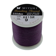 Miyuki Beading Thread Purple 50 Meter Spool 330dtex