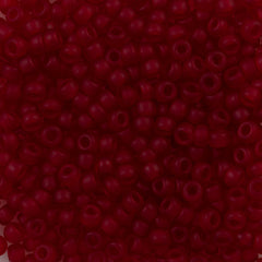 Miyuki Round Seed Bead 6/0 Matte Ruby 20g Tube (141F)