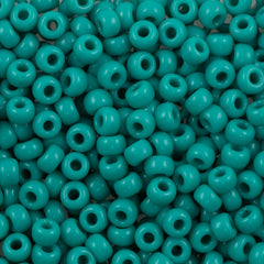 Miyuki Round Seed Bead 6/0 Opaque Turquoise 20g Tube (412)