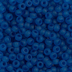 Miyuki Round Seed Bead 8/0 Matte Capri Blue 22g Tube (149F)