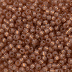 Miyuki Round Seed Bead 8/0 Duracoat Silver Lined Dyed Topaz Gold (4243)