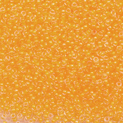 Miyuki Round Seed Bead 8/0 Inside Color Lined Peach (1121)