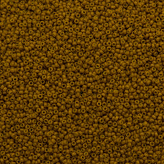 Miyuki Round Seed Bead 8/0 Duracoat Dyed Opaque Toast 22g Tube (4460)