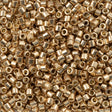 Miyuki Delica Seed Bead 10/0 Duracoat Galvanized Champagne 7g Tube DBM1834