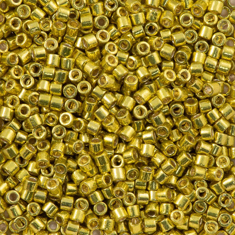 Miyuki Delica Seed Bead 10/0 Duracoat Galvanized Zest DBM1835