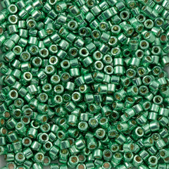 Miyuki Delica Seed Bead 10/0 Duracoat Galvanized Dark Mint Green 7g Tube DBM1844
