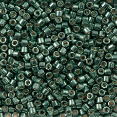 Miyuki Delica Seed Bead 10/0 Duracoat Galvanized Sea Green 7g Tube DBM1845