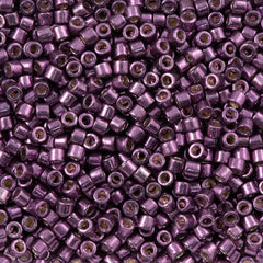 Miyuki Delica Seed Bead 10/0 Duracoat Galvanized Eggplant 7g Tube DBM1850