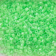 Miyuki Delica Seed Bead 10/0 Luminous Mint Green 7g Tube DBM2040