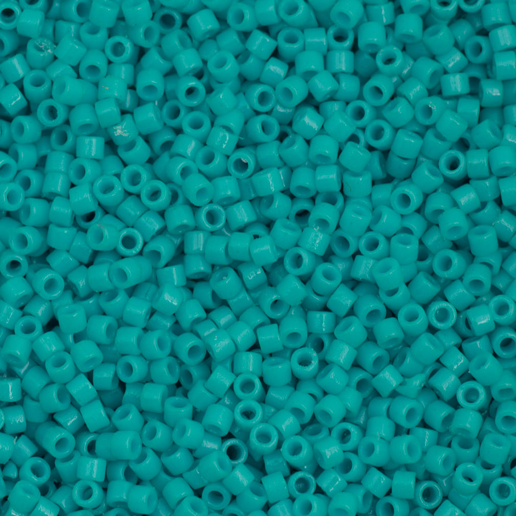 Laputa/深海/Brand-new color Miyuki Delica Seed Bead 11/0 Duracoat Dyed Opaque Underwater Blue