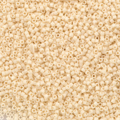 100g Miyuki Delica Seed Bead 11/0 Opaque Rich Cream DB732