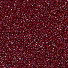 25g Miyuki Delica Seed Bead 11/0 Opaque Luster Berry DB1564