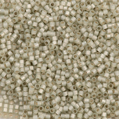 Miyuki Delica Seed Bead 11/0 Silver Lined Opal Glazed Honeydew 2-inch Tube DB1453