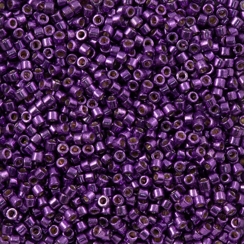 Miyuki Delica Seed Bead 11/0 Duracoat Galvanized Purple Orchid DB2508
