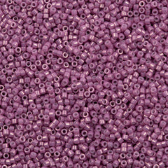 25g Miyuki Delica Seed Bead 11/0 Opaque Pink Mauve Luster DB253