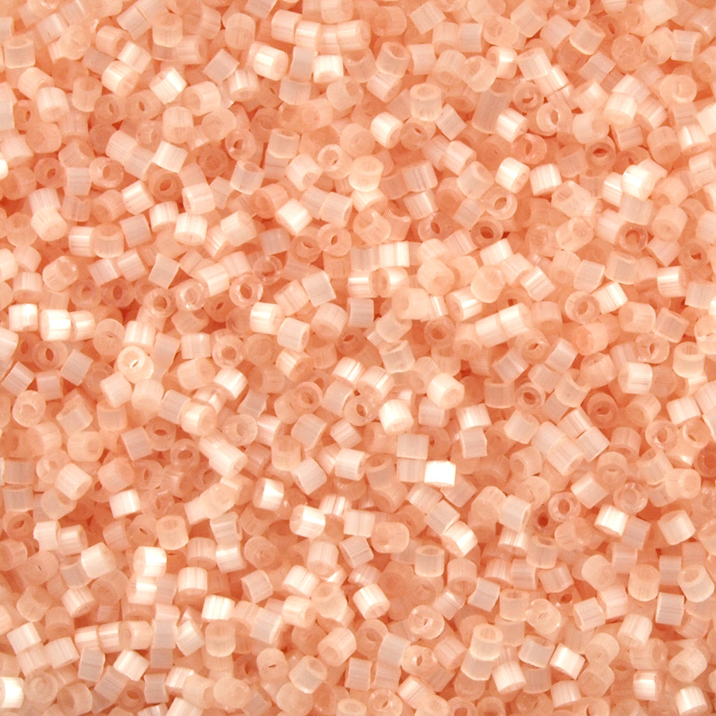 Miyuki Delica Seed Bead 11/0 Light Peach Silk DB824