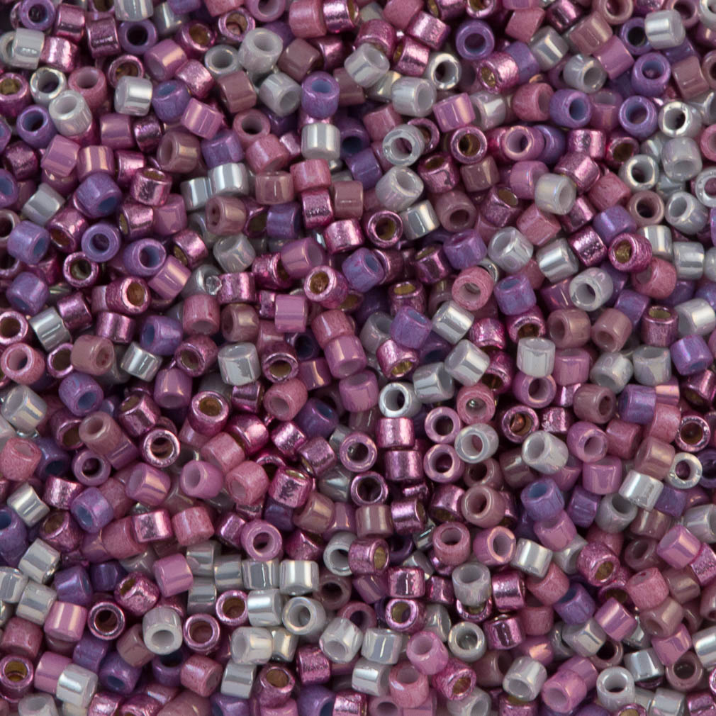 Miyuki Delica Seed Bead 11/0 Mix Pretty Princess 2-inch Tube (9021