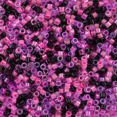 Miyuki Delica Seed Bead 11/0 Mix Sunset Glow 2-inch Tube (9096)