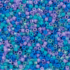 Miyuki Delica Seed Bead 11/0 Mix Cool Waters 7g Tube (9100)