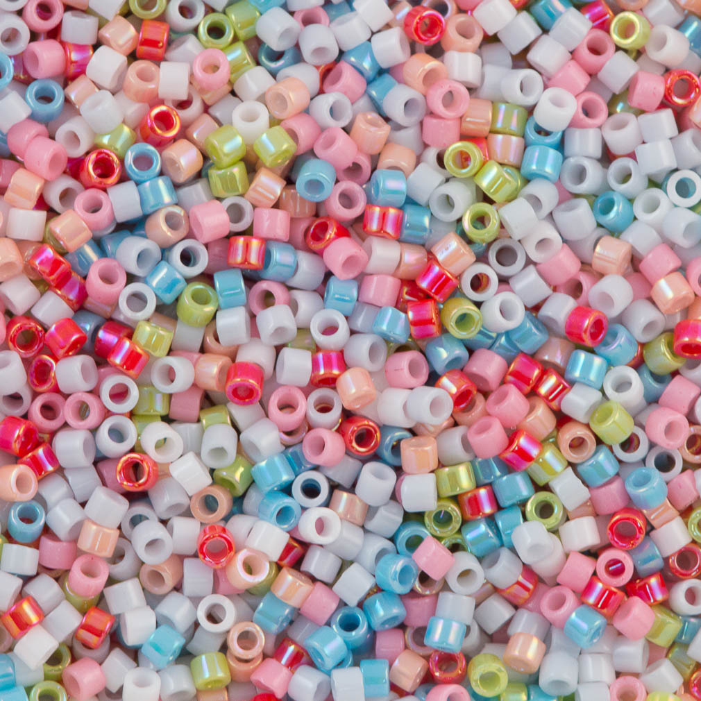 Miyuki 11/0 Delica Seed Beads - Mix - 5g - Beads And Beading Supplies from  The Bead Shop Ltd UK