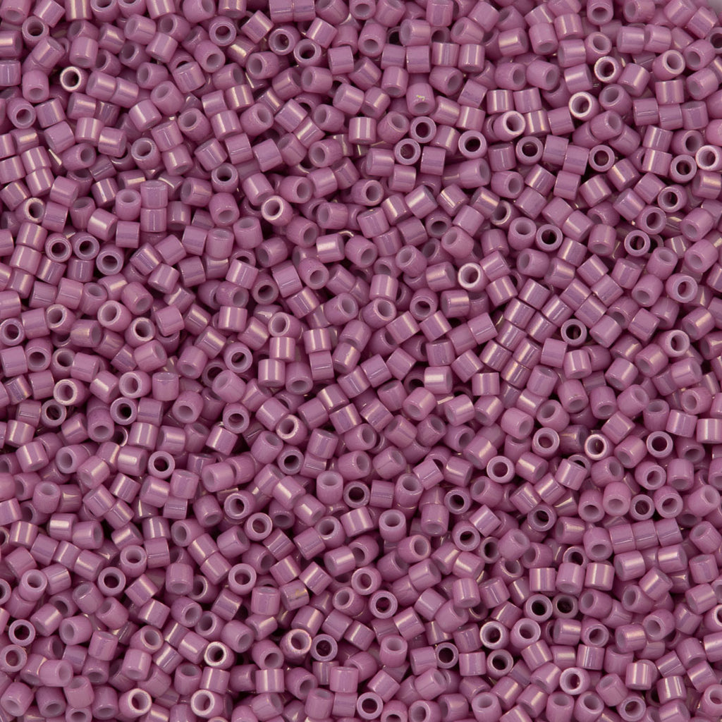 Miyuki Delica Seed Bead 15/0 Opaque Pink Mauve Luster DBS253
