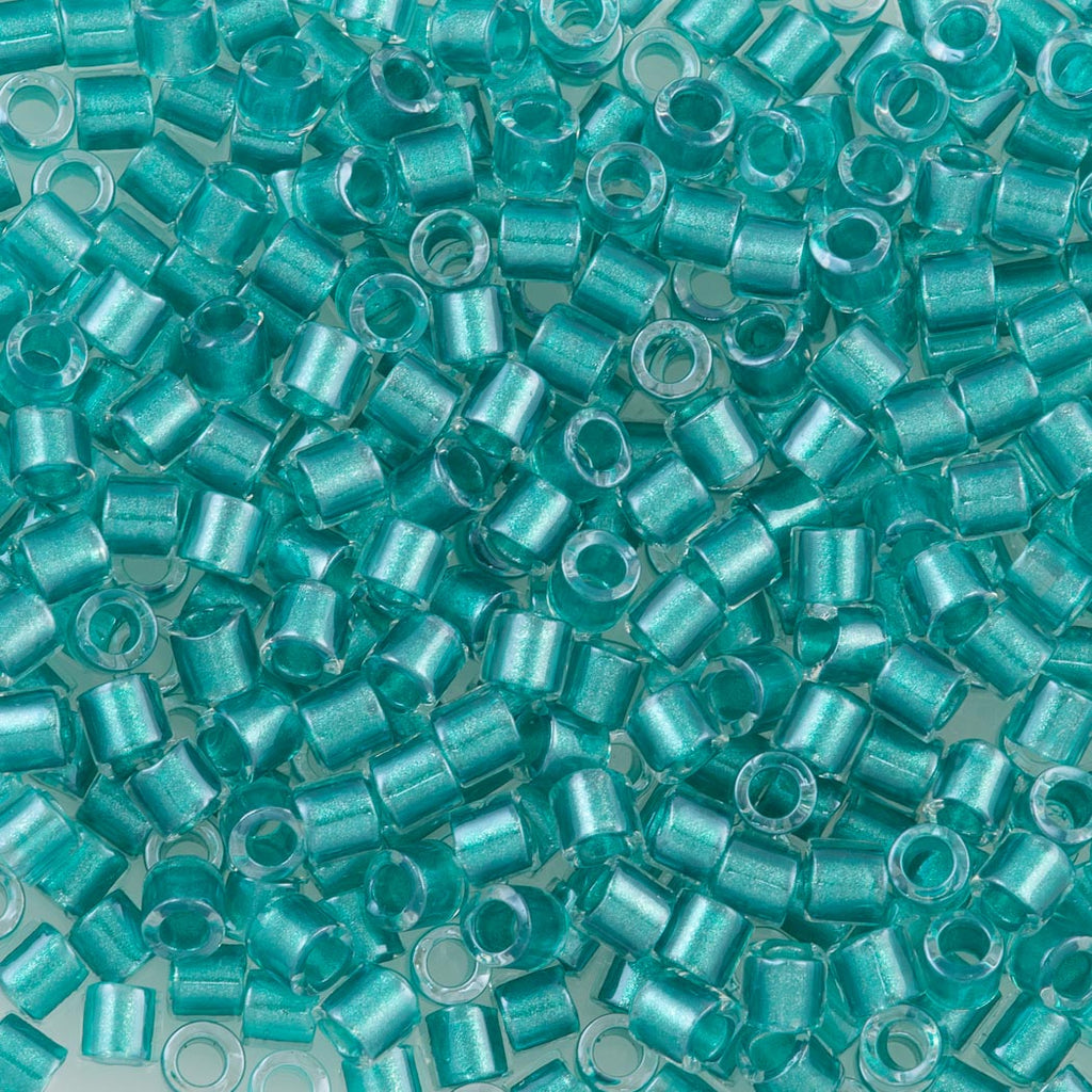 Miyuki Delica Seed Bead 8/0 Crystal Aqua DBL904