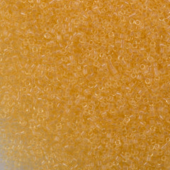 Miyuki Delica Seed Bead 11/0 Transparent Crystal Ivory 7g Tube DB1112