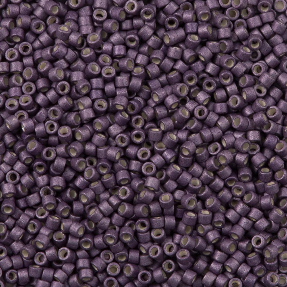 Miyuki Delica Seed Bead 11/0 Ceylon Dark Lilac (3 Gram Tube)