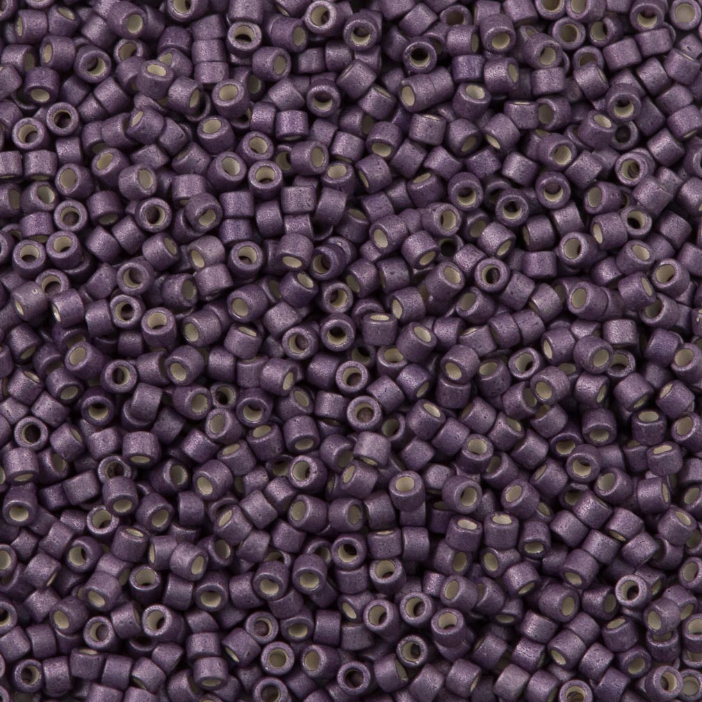 Miyuki Delica Seed Bead 11 0 Galvanized Matte Eggplant 7g Tube DB1174 miyuki-delica-seed-bead-11-0-galvanized-matte-eggplant-7g-tube-db1174