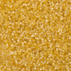 25g Miyuki Delica Seed Bead 11/0 Dyed Light Apricot Silk Satin DB1801