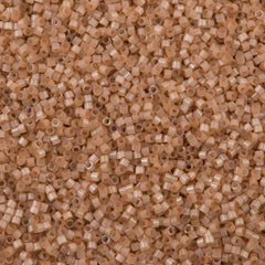 25g Miyuki Delica Seed Bead 11/0 Dyed Cinnamon Silk Satin DB1803