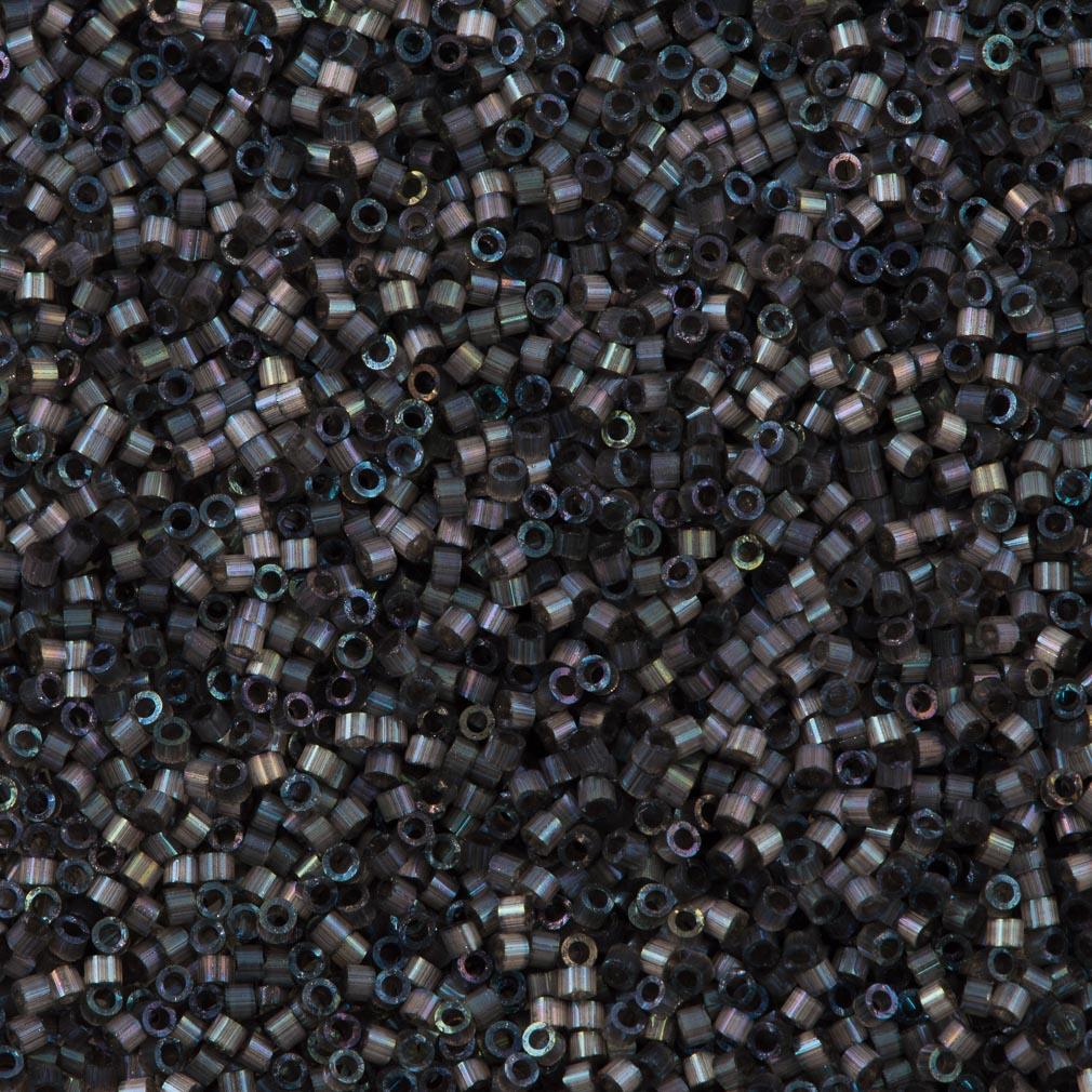 miyataka　EL-DB11111B×5 25g Miyuki Delica Seed Bead 11/0 Dyed Rustic Gray Silk Satin