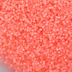 Miyuki Delica Seed Bead 11/0 Silk Inside Dyed Flamingo 2-inch Tube DB1856