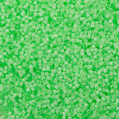 Miyuki Delica Seed Bead 11/0 Silk Inside Dyed Mint Green 2-inch Tube DB1858