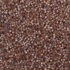 25g Miyuki Delica Seed Bead 11/0 Silk Inside Dyed Beige AB DB1879