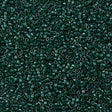 Miyuki Delica Seed Bead 11/0 Transparent Emerald Luster 2-inch Tube DB1894