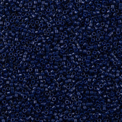 25g Miyuki Delica Seed Bead 11/0 Duracoat Opaque Matte Dyed Cobalt DB2144